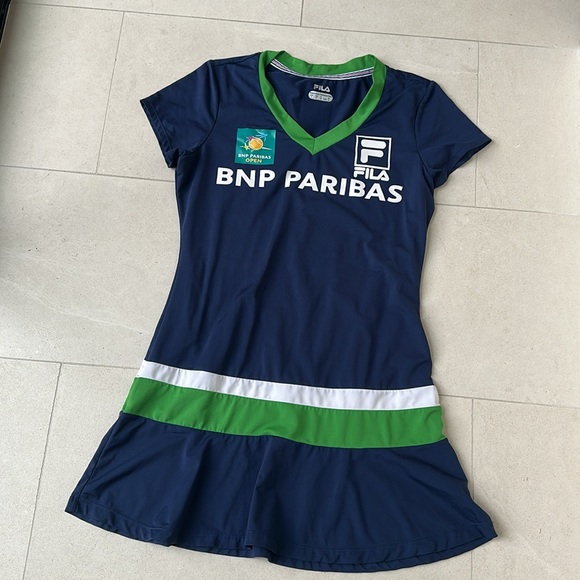 Fila Dresses & Skirts - Fila Tennis Dress BNP Paribas Size Small
